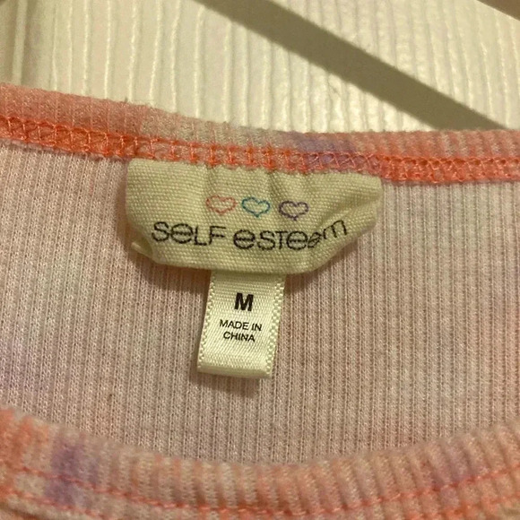 Self Esteem Girls Longsleeve top Sz. M blouse - Picture 4 of 6